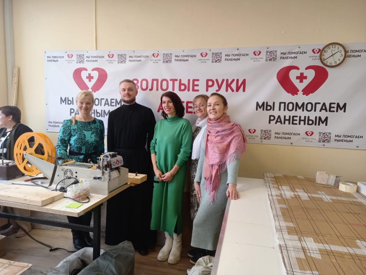 Томские швеи посетили фонд «Золотые Руки Ангела»